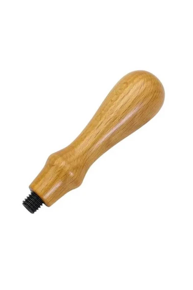 Ahşap Mum Mühür Sapı Cilalı Kayın Ağacı G15 Özel Tasarım M8 Dişli ürün görseli