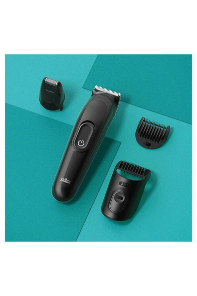 Braun Series 3 Sk3400 Hepsi Bir Arada Şekillendirme Seti, 4’ü 1 Arada Erkek Bakım Kiti - 3