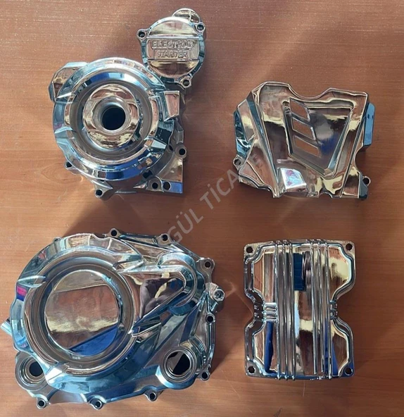 Hsgl Motorsiklet Cg 125 Kırmızı Depo Klasik cg modellere uygun Set - 2