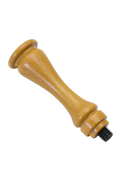 Ahşap Mum Mühür Sapı Cilalı Kayın Ağacı G14 Özel Tasarım M8 Dişli - Resim 6