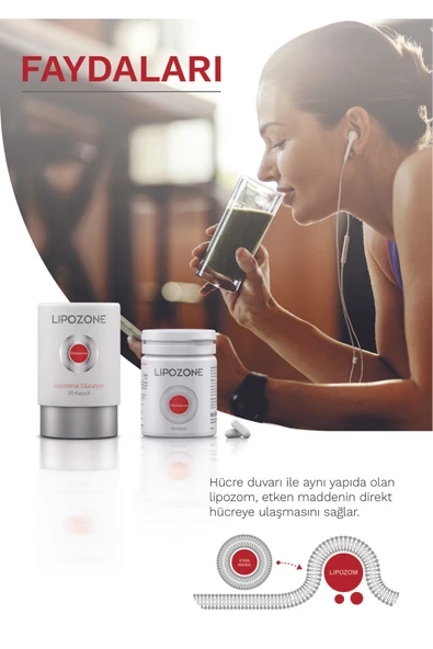 Lipozone Lipozomal Glutatyon 200 Mg 30 Kapsul - 5