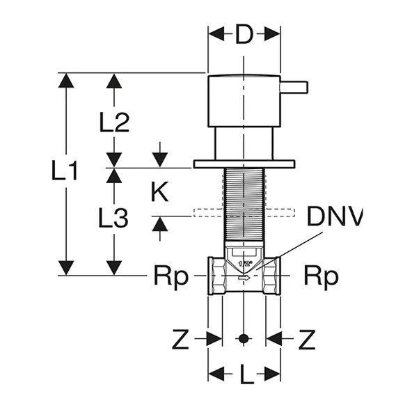 Geberit Ankastre Stop Valf Seti 616.004.21.1 - 2