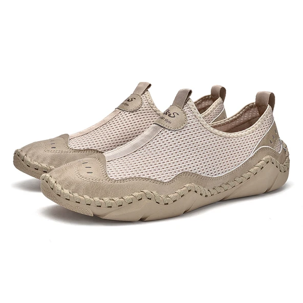 Erkek Günlük Slip-On Ayakkabı (Kum Rengi)
