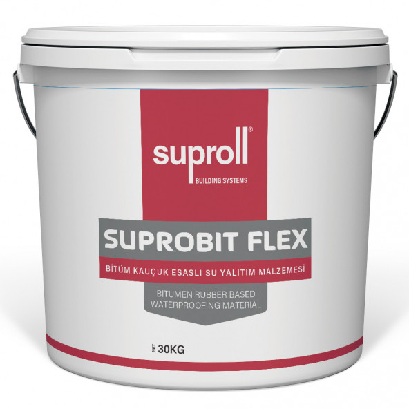 SUPROLL SUPROBİT FLEX BİTÜM KAUÇUK SU YALITIM MALZEMESİ