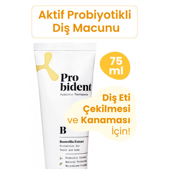 Probiyotik Diş Macunu Akgünlük Özüt İlaveli