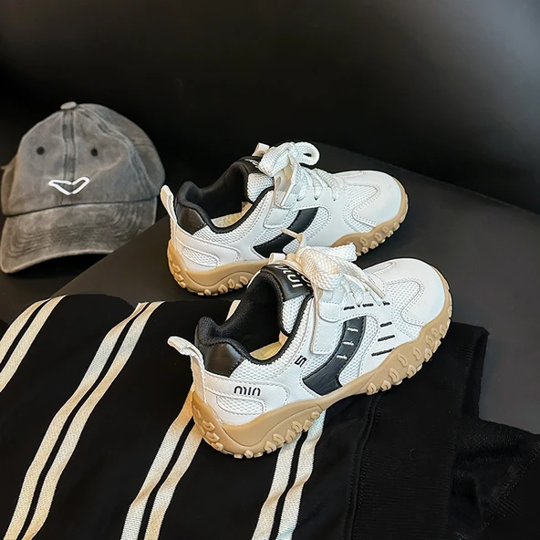 Unisex Çocuk Günlük Spor Ayakkabı (Siyah)