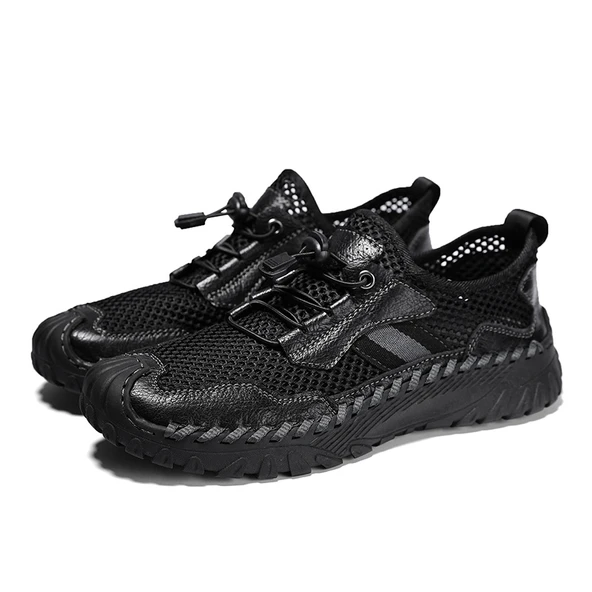 Erkek Günlük Slip-On Ayakkabı (Siyah)