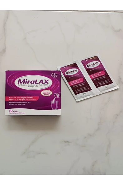 Miralax 10 Saşe ürün görseli