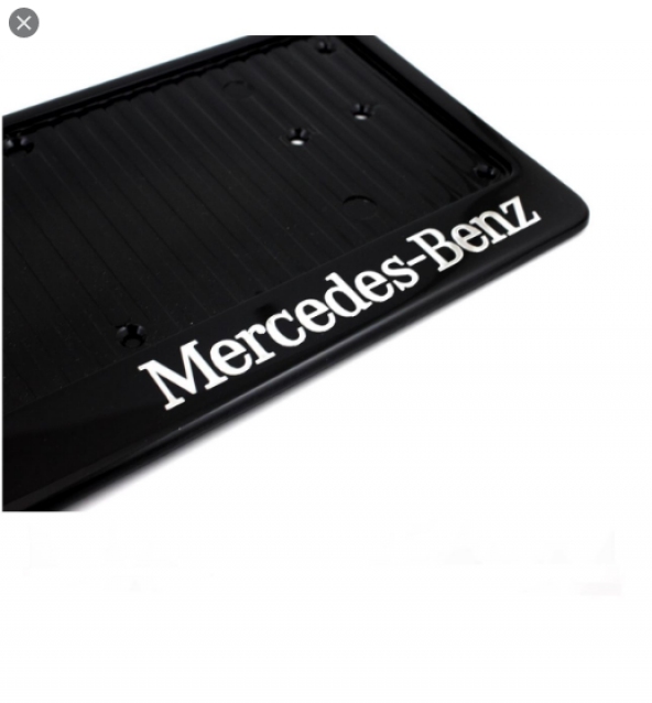 Mercedes-Benz Dikdörten Pleksi Plakalık - 1