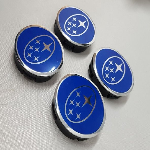 Jant Göbeğİ SUBARU 65/62 62mm YUVA 4LÜ SET MAVİ