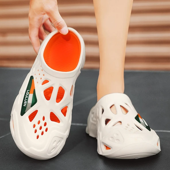 Erkek Terlik Sandalet - EVA - Plaj ve Su Ayakkabısı (Mor) - Resim 10