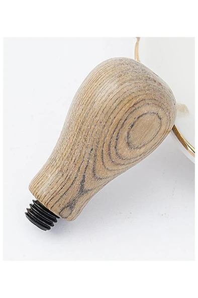 Ahşap Mum Mühür Sapı Cilalı Ceviz Ağacı G21 Özel Tasarım M8 Dişli ürün görseli