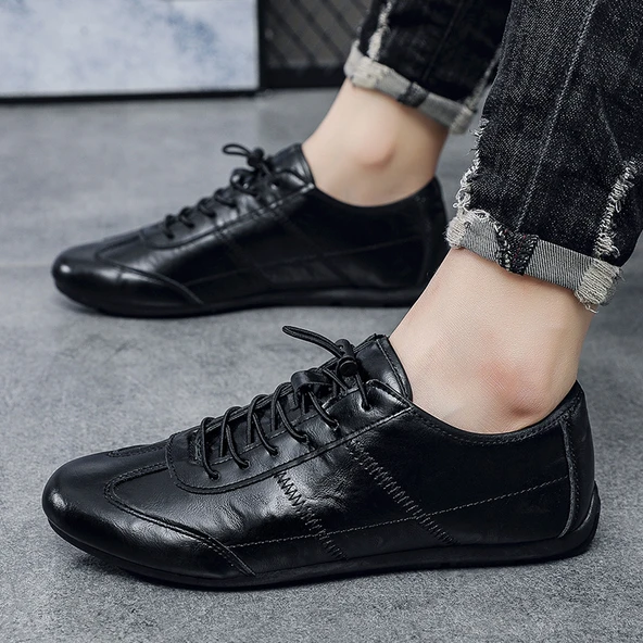 Erkek Günlük Loafer Ayakkabı (Siyah)