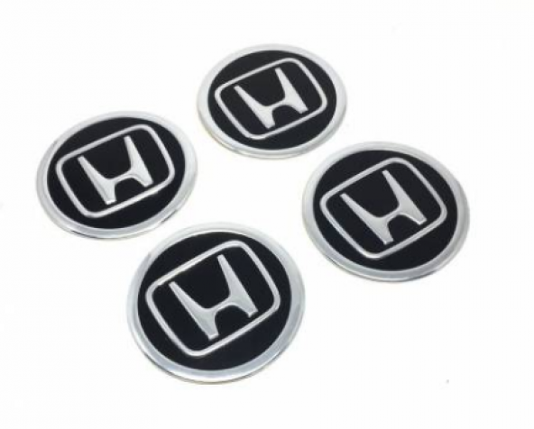 Jant Göbeği Arma Honda Alüminyum 54mm. 4lü Set SİYAH