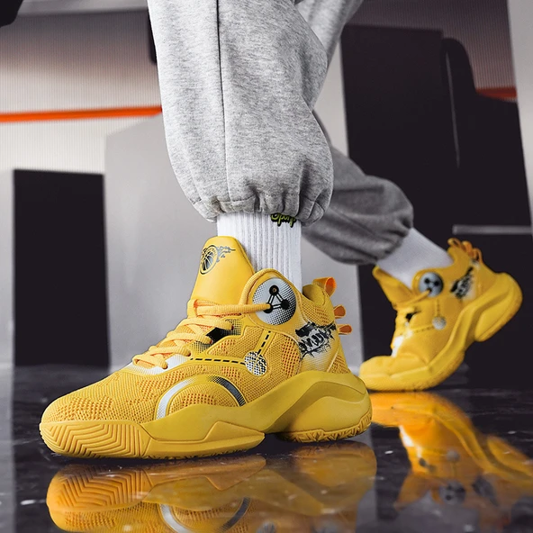 Unisex Basketbol Ayakkabısı (Yeşil)
