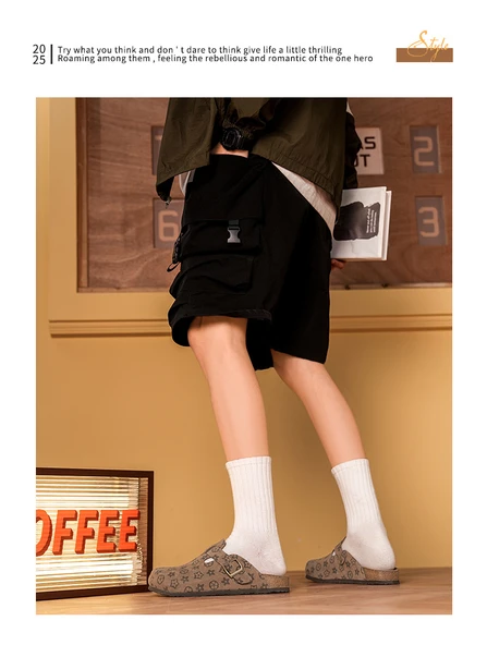 Erkek Günlük Sandalet (Sarı kahverengi) - Resim 10