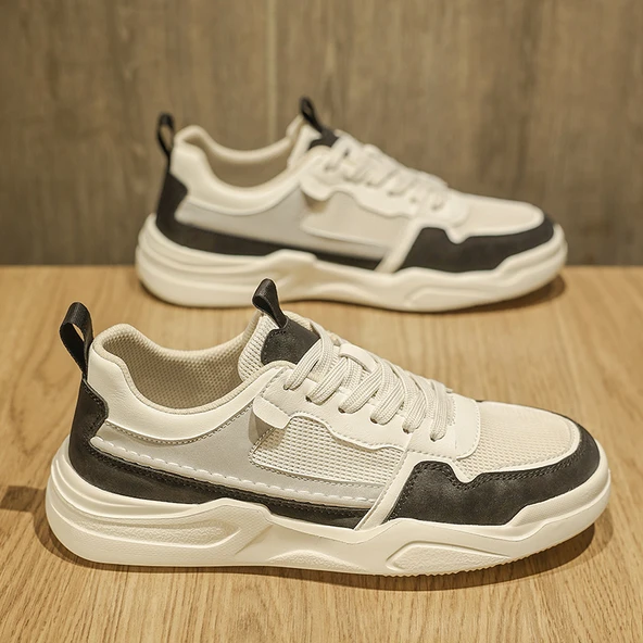 Erkek Günlük Kaykay Ayakkabısı (Kayısı Rengi) - Resim 3