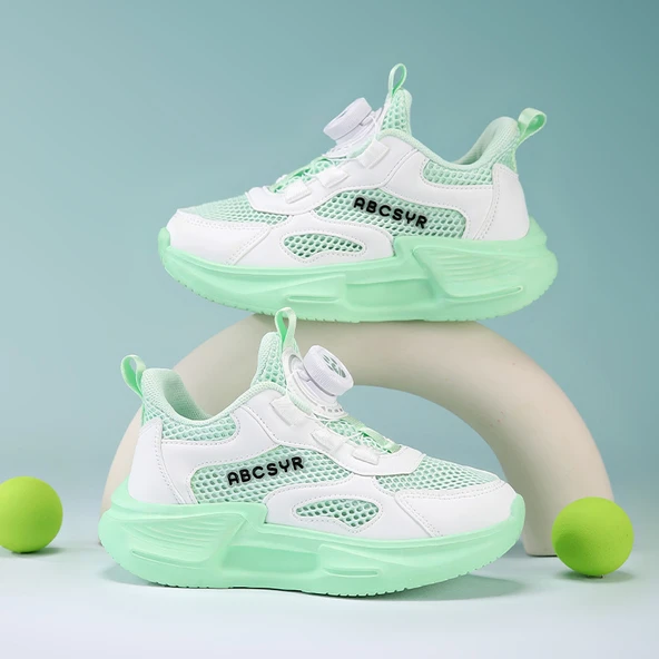 Unisex Çocuk Yazlık Spor Ayakkabı (Yeşil)