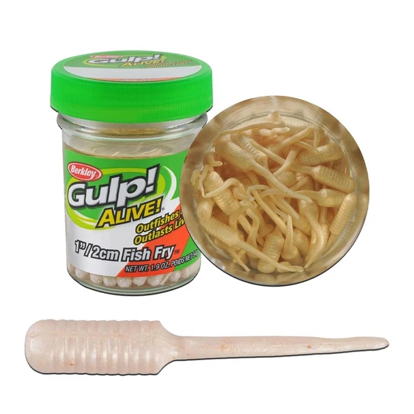 Berkley Gulp Alive Fish Fry 2cm LRF Silikon Yemi - Resim 5