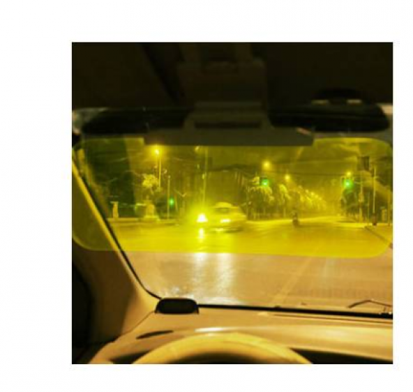 Güneşlik Hollywood Sun Visor Sarı Oto Cam Güneşlik 1 ADET - 4