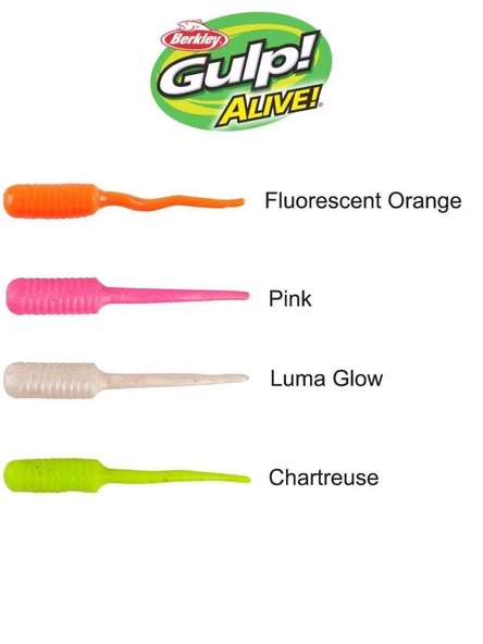 Berkley Gulp Alive Fish Fry 2cm LRF Silikon Yemi - Resim 2