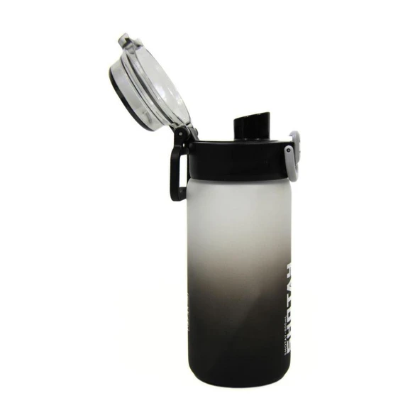 Shotay Soft Gradient Su Matarası PC Siyah 600Ml - 2