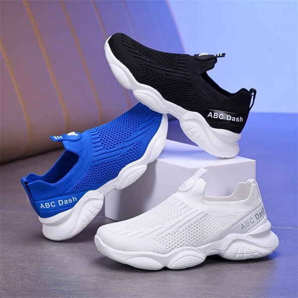 Unisex Çocuk Slip-on Spor Ayakkabı (Siyah)
