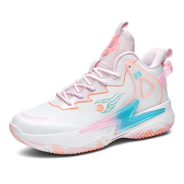 Unisex Basketbol Ayakkabısı (Çok Renkli-3) - 6