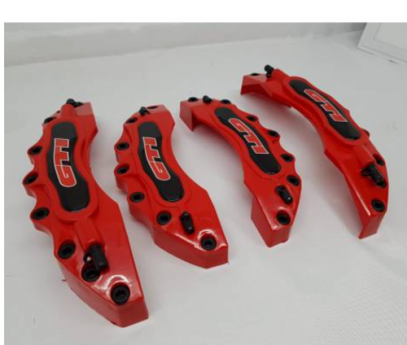Kaliper Kapağı GTI Logolu 4lü Kırmızı Renk Plasto Logo - 2