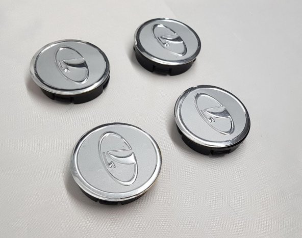 Jant Göbeğİ Lada 65/60 60mm YUVA 4LÜ SET SİLVER - Resim 2