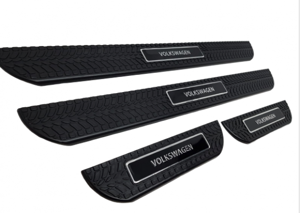 Kapı Eşik Çıtası Volkswagen UYUMLU ABS Soft Touch 4lü Set