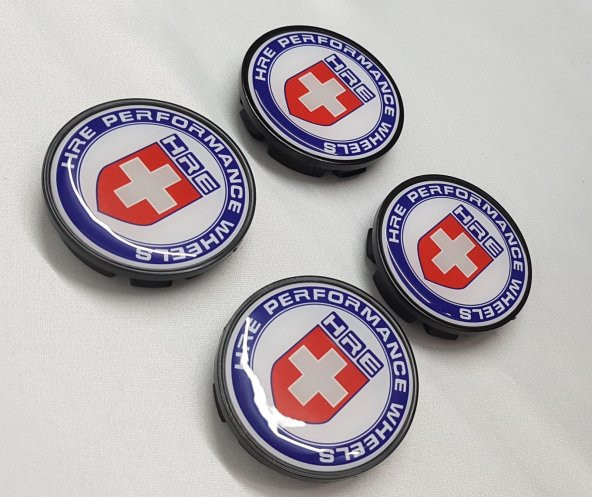 Jant Göbeği HRE 65/62 62mm Yuva 4lü Set renkli plasto damla