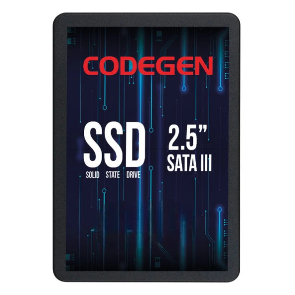 Codegen CDG-1TB-SSD25 1TB (560/500MB/s) 2.5" SATA3 SSD