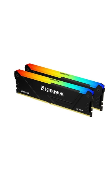 Kingston Fury Beast RGB 32 GB (2x16) DDR4 3600MHz CL18 PC Ram KF436C18BB2AK2/32