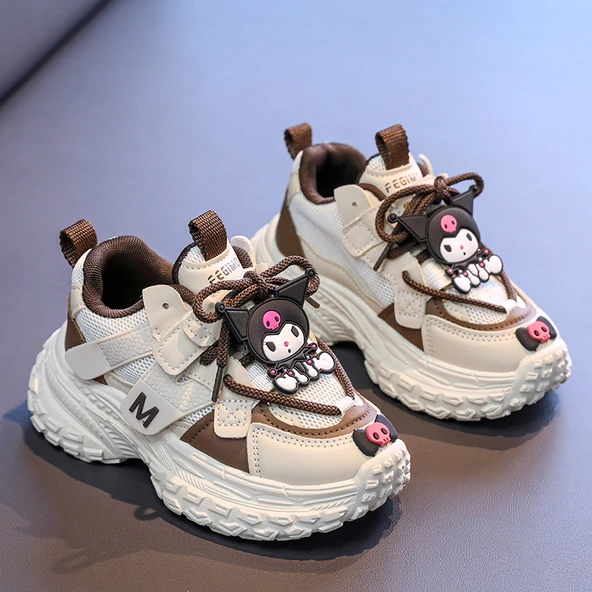Unisex Çocuk Günlük Spor Ayakkabı (Haki)