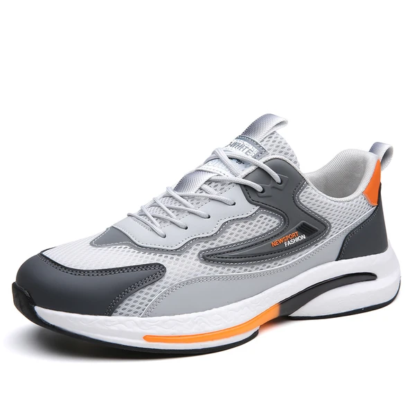 Unisex Spor Ayakkabı (Gri - Turuncu)