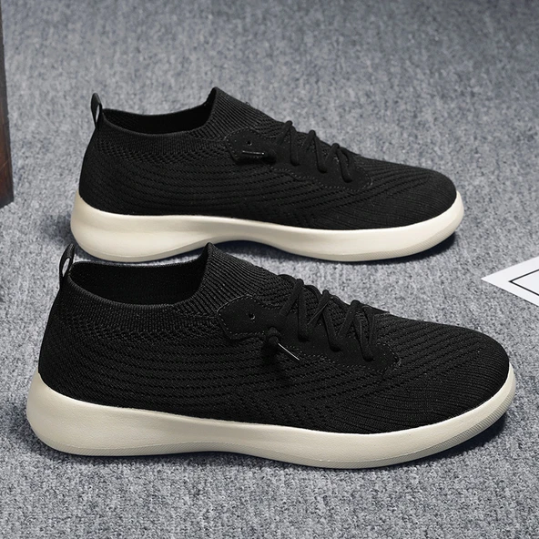 Unisex Günlük Spor Ayakkabı (Siyah - Beyaz)