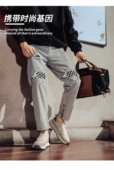 Erkek Günlük Spor Ayakkabı (Kayısı Kahve) - Resim 10