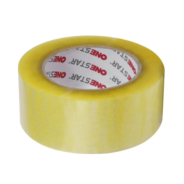 Onestar Koli Bandı 45 mm x 100 Mt Şeffaf Güçlü Yapışkanlı Kopmayan Bant (10 ADET) - 5