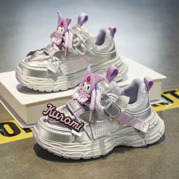 Unisex Çocuk Günlük Spor Ayakkabı (Mor)