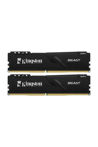 Kingston Fury Beast 16 GB (2x8) DDR4 3200MHz CL16 PC Ram KF432C16BBK2/16