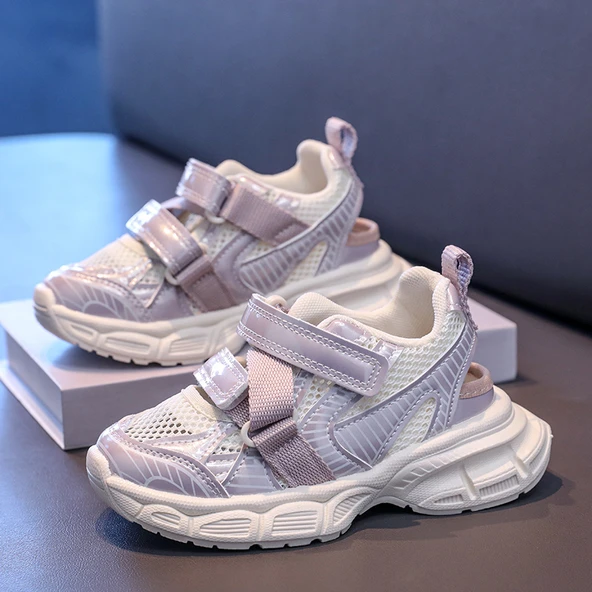 Unisex Çocuk Yazlık Spor Ayakkabı (Mor)