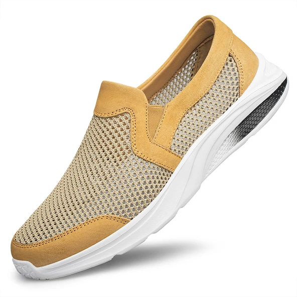 Erkek Günlük Slip-On Ayakkabı (Haki)