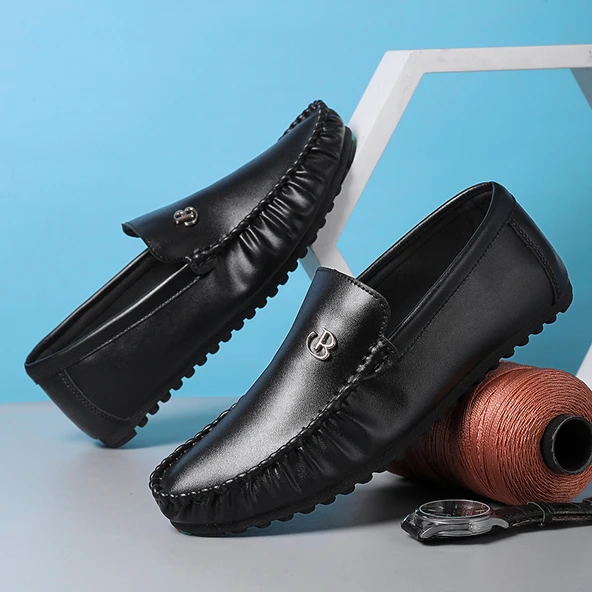 Erkek Günlük Loafer Ayakkabı (Siyah)