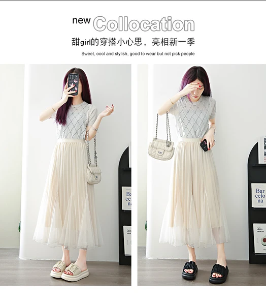 Kadın Platform Topuklu Terlik Sandalet (Siyah) - Resim 11