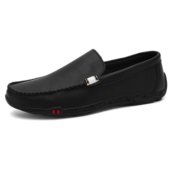 Erkek Yazlık Loafer Ayakkabı (Beyaz) - 5