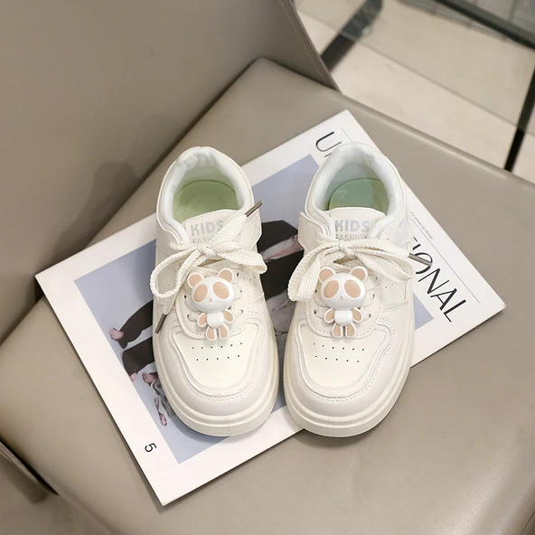 Unisex Çocuk Günlük Spor Ayakkabı (Beyaz)