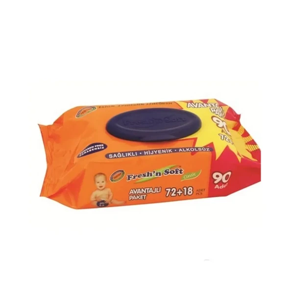 FRESHNSOFT Freshn Soft Islak Havlu 90lı