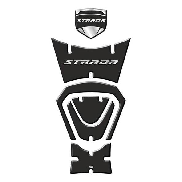 Mondial Strada 125 2022 - 2024 Uyumlu Tank Pad Set 001