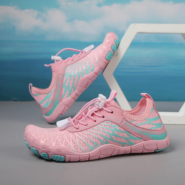 Unisex Çocuk Açık Hava Spor Ayakkabı (Pembe)